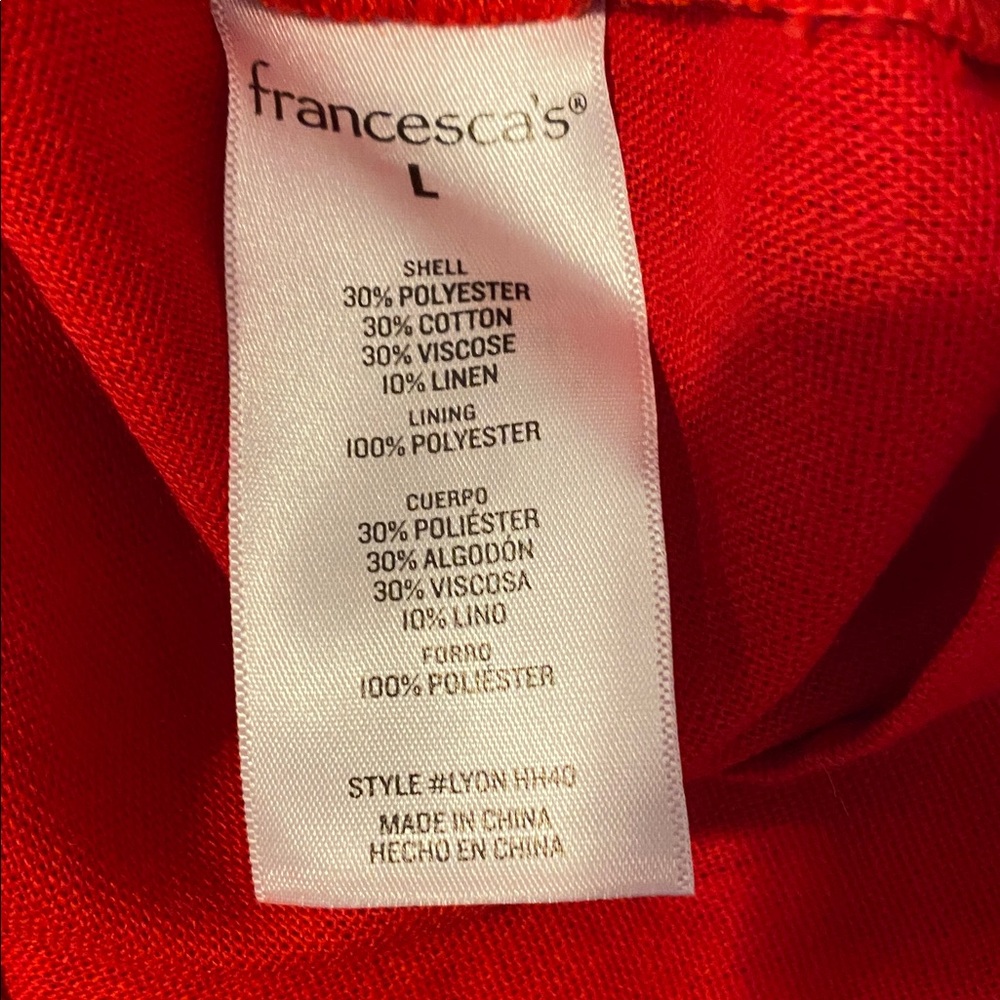 NWT Miami for Francesca’s dress, balloon sleeves, bow - Picture 6 of 10